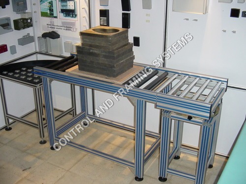 Roller Conveyor - Heavy-Duty Steel, 3 Feet Wide x 10 Feet Long - Efficient Material Handling Solution, Durable Design