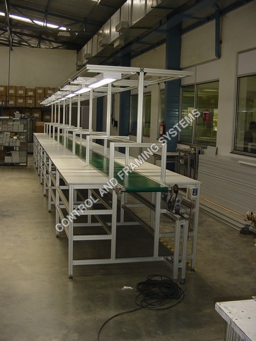 Table Top Conveyor - Durable Aluminum Design | Compact Size, High Efficiency Transport System