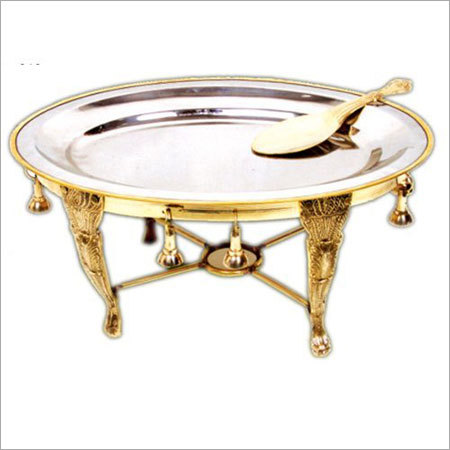 पीतल की चावल की थाली