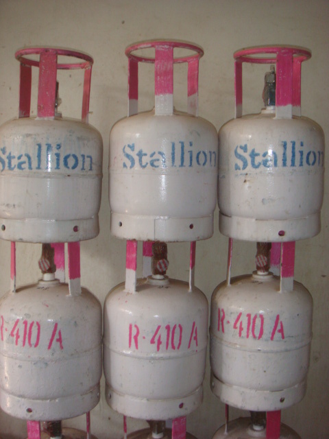 एयर कंडीशनिंग गैसें