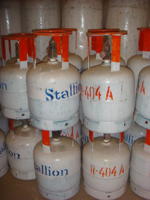 औद्योगिक रेफ्रिजरेशन गैसें