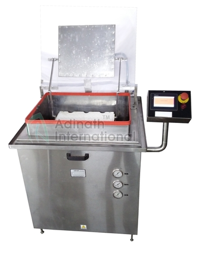 Silver Automatic Ampoule Washing Machine