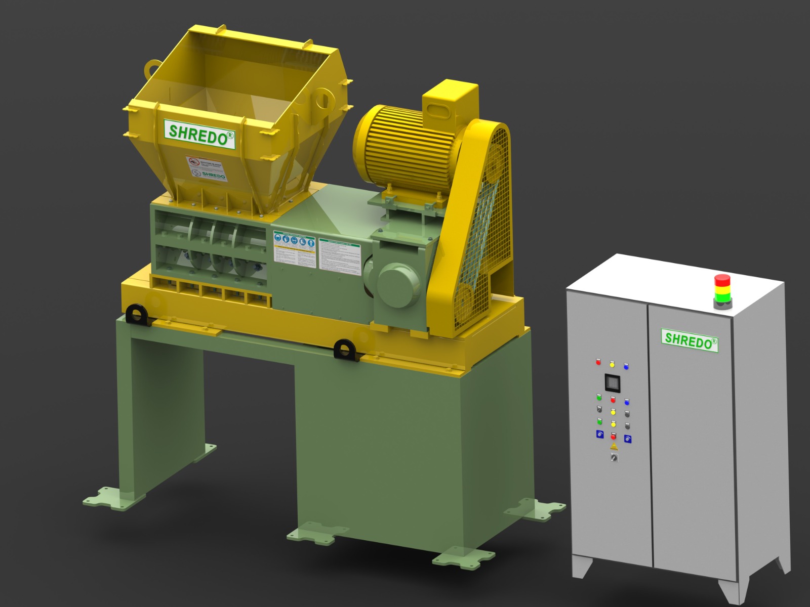 नारियल की भूसी श्रेडर पावर (W): 25000 वाट (W)