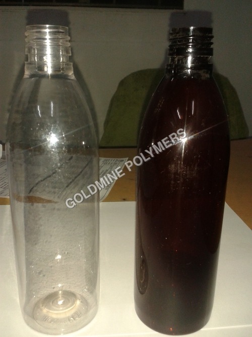 White And Brown 300Ml Round Bottle
