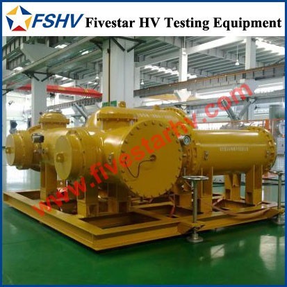 SF6 Gas Insulation AC Test Transformer 