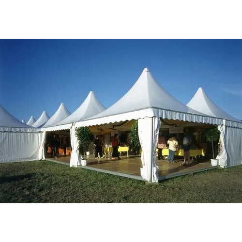 Outdoor Pagoda Tent - Color: White