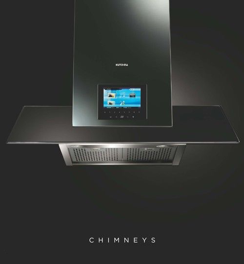 Kitchen Chimney With Lcd Tv