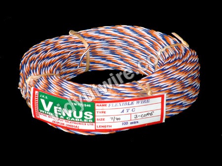 PVC Flexible Wires - Flexible PVC, 40-50 Meter Length, Red/Blue/Pink/Yellow Color Options | Industrial & Construction Power Applications