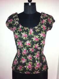 Ladies Flower Printed Top