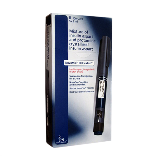 Novomix 30 Flexpen एक क्लिनिकल इंसुलिन डिलीवरी सिस्टम है, जो डायबिटीज के रोगियों के लिए डिज़ाइन किया गया है। इसका उपयोग रक्त शर्करा के स्तर को नियंत्रित करने के लिए बेहतर सुविधा और सटीकता प्रदान करने के लिए किया जाता है। इसके साथ समर्पित डोज़िंग विवरण और एक सहज-से-उपयोग होने वाले डिजाइन के साथ, यह उत्पाद उपयोगकर्ताओं को इंसुलिन के प्रभावी प्रबंधन में मदद करता है।