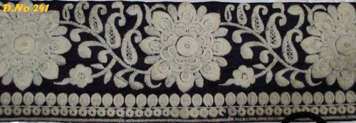 कढ़ाई धागा लेस