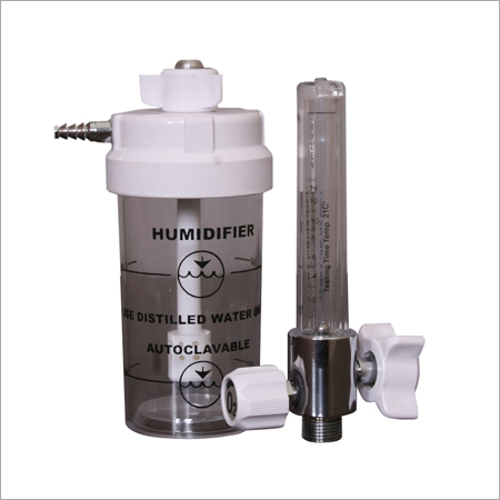 Flow Meter with Humidifier Bottle