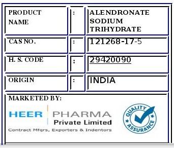 Alendronate Sodium Trihydrate