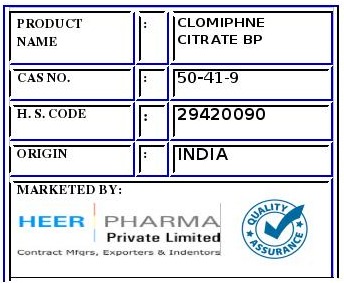 क्लोमीफेन साइट्रेट