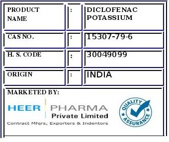 Diclofenac Potassium