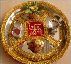 पूजा प्लेट