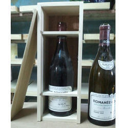 लकड़ी की शराब के डिब्बे