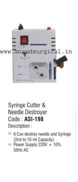 Syringe Cutter & Needle Destroyer