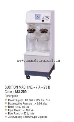 सक्शन मशीन 7A-23B