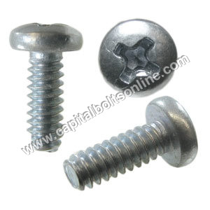 Polished Pan Phillip Screw