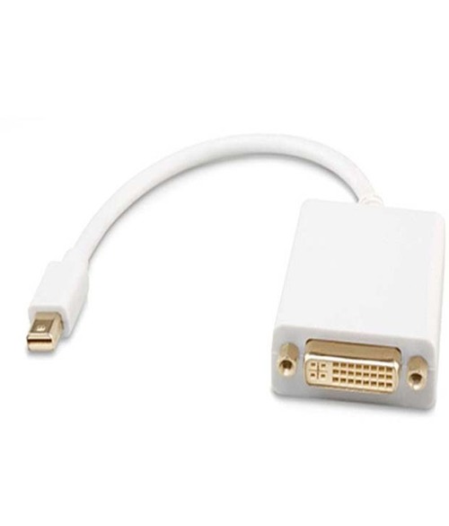मिनी DP से DVI फ़ीमेल एडाप्टर