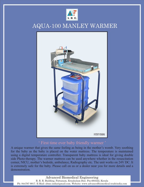 Water filled baby warmer