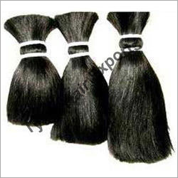 Double Drawn Weft Hair - Indian Human Hair, Black Color | Long Lasting, Effortless to Use, Full-Bodied Thickness