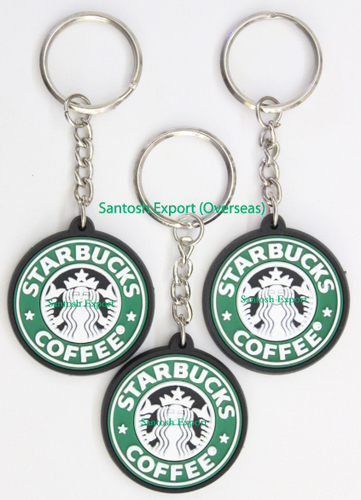 Promotional Key Chain - Soft PVC Molded | Various Shapes, Custom Designs, Up to 12 Color Fillings, Finer Detail Incorporation, RoHS/ISO Certified