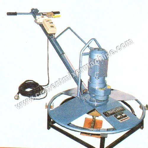 Concrete Power Trowel - Aluminum Alloy Body, 1000 mm Diameter | Low Power Consumption, Silent Operation, Robust Design, Ideal for RCC Road Finishing