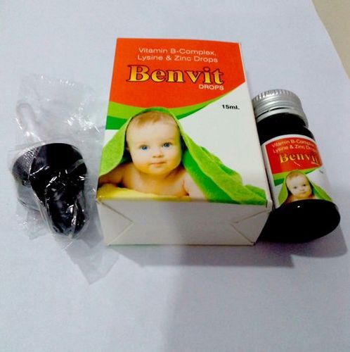 BENVIT DROPS - Liquid Formulation, Medicine Grade | Molecular Formula C20H22N8O5, Store in Dry Place