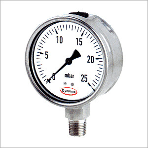 Capsule Pressure Gauges - Durable Stainless Steel, Compact Size for Precision Measurement and Reliability