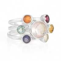 Chakra 925 Sterling Silver Ring