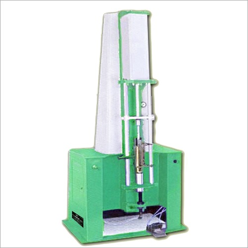 Vertical Pneumatic Cots Mounting Machine - Strong Foundation, Vibration-Free Design | Compatible with All Top Roller Types, Requires 70 Psi Air Pressure