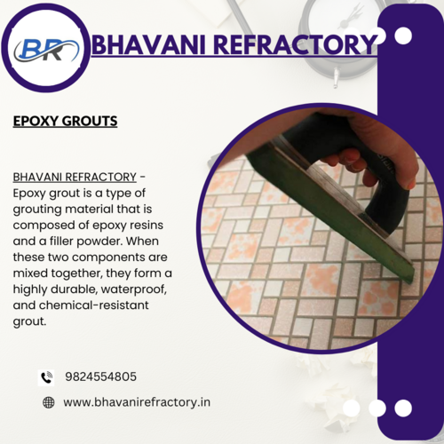 Epoxy Grout - High Durability Epoxy Resin Blend | Waterproof, Chemical Resistant, Low Porosity, Ideal for Pharma & Chemical Industries