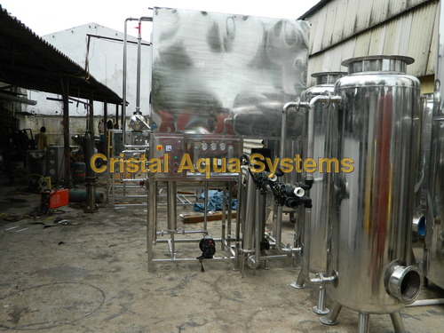 2000 LPH क्षमता वाला RO