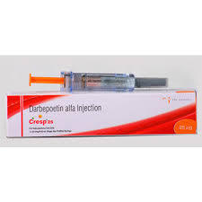 Cresp Injection - 40mcg, Erythropoiesis-Stimulating Agent for Anemia Treatment, Precise Composition & High Effectiveness