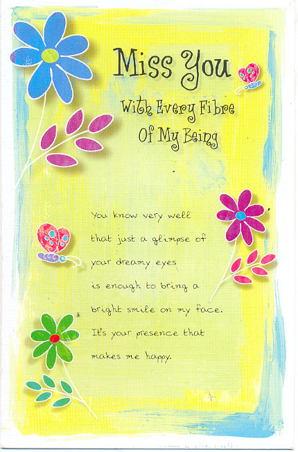 मिस यू कार्ड्स