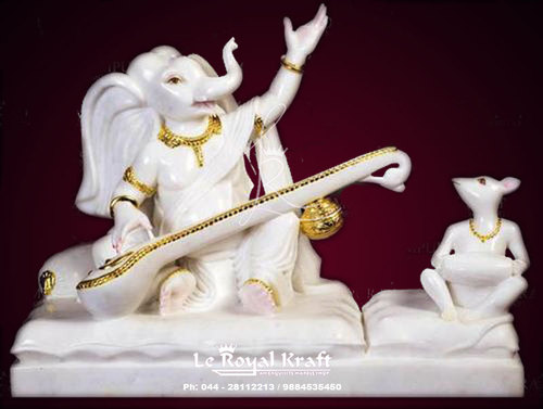 संगमरमर की गणेश प्रतिमा