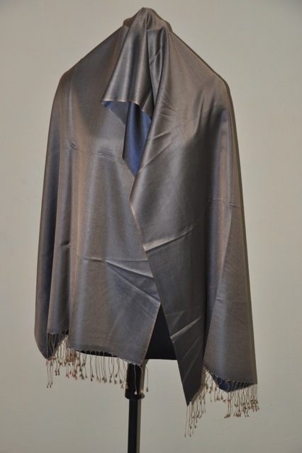Dark Lava Silk Stole