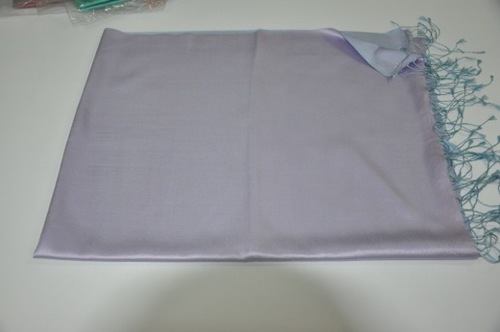 Dark Medium Gray Pashmina Stole