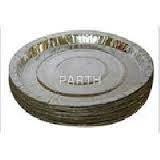 गोल पेपर प्लेट्स