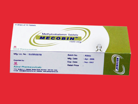 Mecobalamin टैबलेट्स - Mecobin