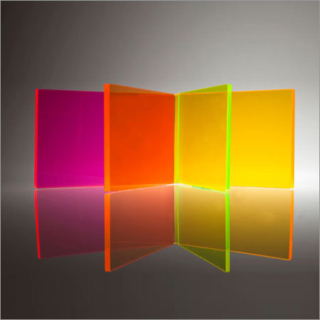 फ्लोरोसेंट ऐक्रेलिक शीट