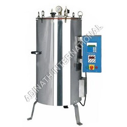 Vertical Laboratory Autoclave - Stainless Steel, 78-240 Liters | High Endurance, Low Power Consumption, Single Door, Gas Sterilization Equipment