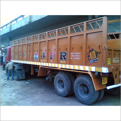 Open Truck Body - Durable Steel, 8x5 Feet Size, Matte Finish | Versatile Design, Easy Loading and Unloading