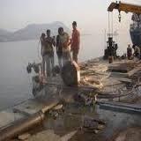 जल के नीचे चट्टान हीरे की कटाई