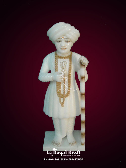 संगमरमर की जलाराम बापा प्रतिमा
