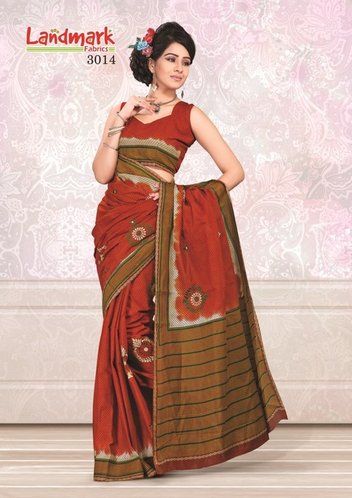 कॉटन साड़ी