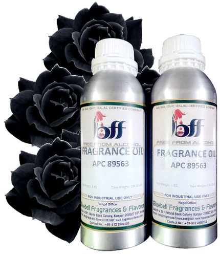 Black Rose Perfume Oil - Liquid Form | Passionate Blend of Black Roses with Lily, Violet, Jasmine, Soft Woods, and Sensual Musk