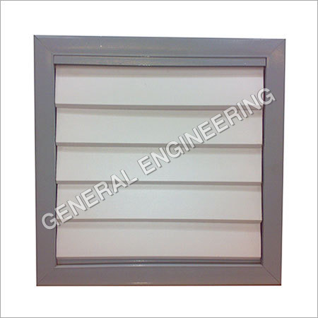 Stainless Steel Gravity Louver